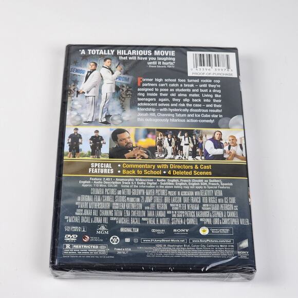 21 Jump Street 2012 Channing Tatum & Jonah Hill Action Comedy Movie DVD - Picture 2 of 6
